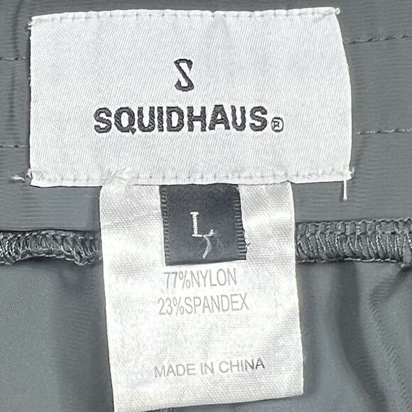 SquidHaus Essential Shorts Mens Large Gray 5" Inseam Unlined Athletic Gym - Picture 12 of 13